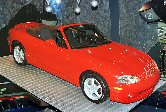 Mazda MX-5 Miata.