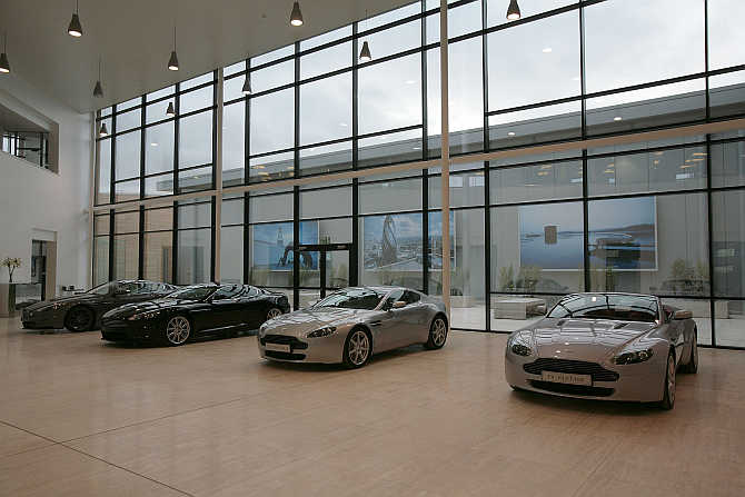 Iconic images capture the beauty of Aston Martin