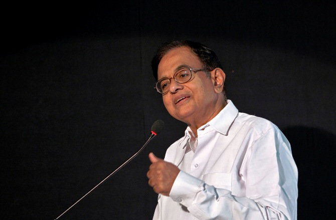 Finance Minister Palaniappan Chidambaram speaks at the Indian Private Equity and Venture Capital Association conclave in New Delhi July 16, 2013.