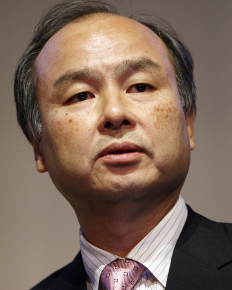 Softbank Corp's Masayoshi Son.