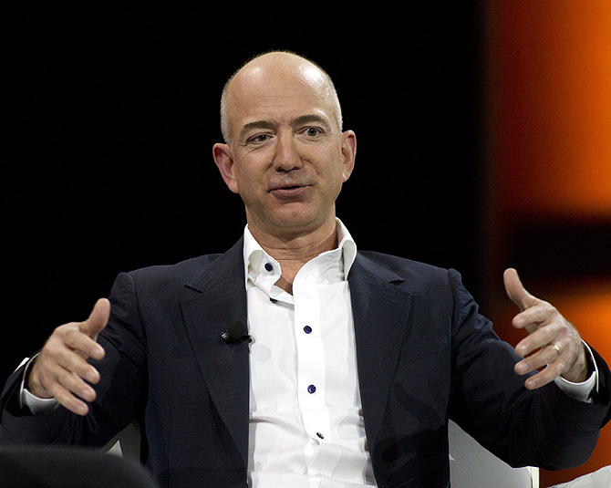 Amazon.com Chief Executive Officer Jeff Bezos.