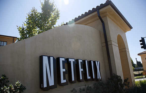 Headquarters of Netflix in Los Gatos, California United States.