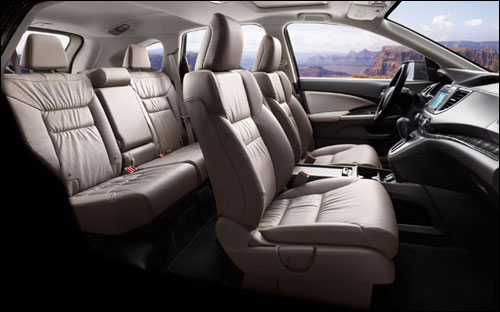 Wherever you take your CR-V, up to four adult passengers can ride with you comfortably.