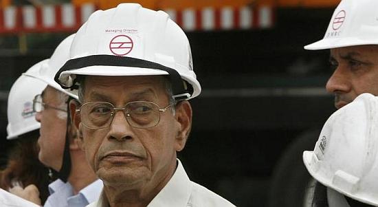 Former chief of Delhi Metro Rail Corporation Elattuvalapil Sreedharan.