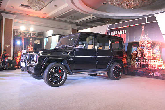 The G63 AMG is available at a price of Rs 14,577,000 ex-showroom Mumbai.