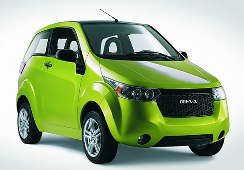 India's first electric car Reva.