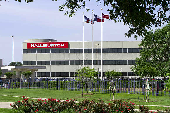 Halliburton's corporate office in Houston, Texas.