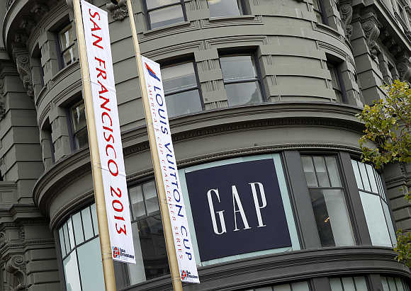 Gap flagship store in San Francisco.