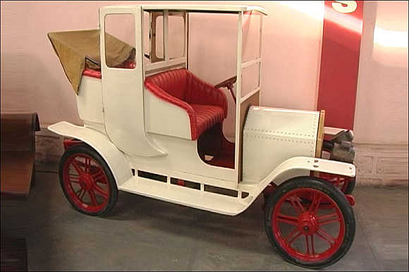 Wacky, hand-made cars in Hyderabad museum