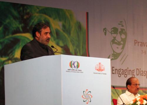Minister of Commerce & Industry Anand Sharma.