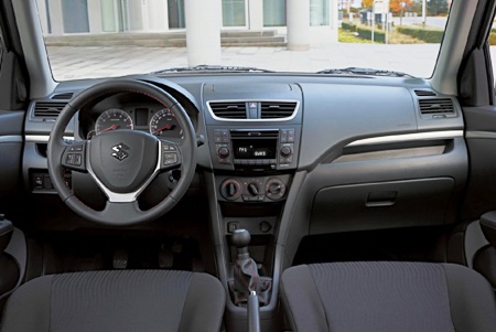 Suzuki Swift Xtra interior.