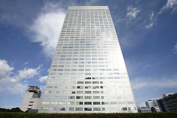 Toshiba's headquarters in Tokyo.