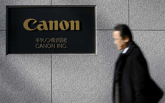 Canon's headquarters in Tokyo.