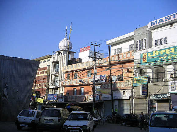 A view of Ludhiana, Punjab.
