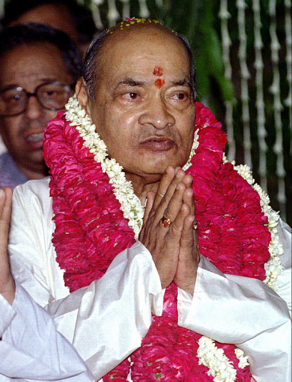 Former prime minister P V Narasimha Rao, the architect of liberalisation.