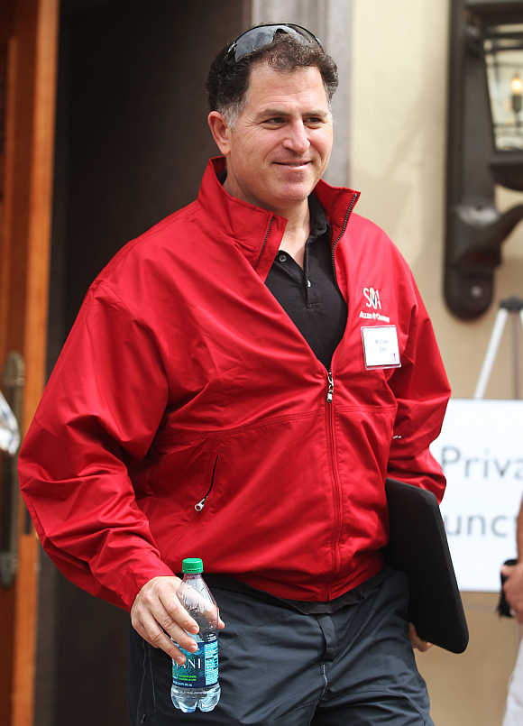 Michael Dell in Sun Valley, Idaho, United States.