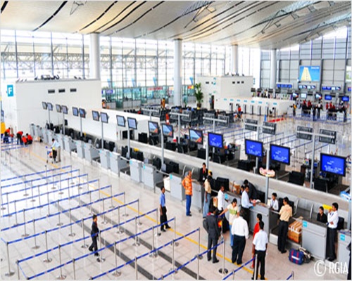 Rajiv Gandhi International Airport.