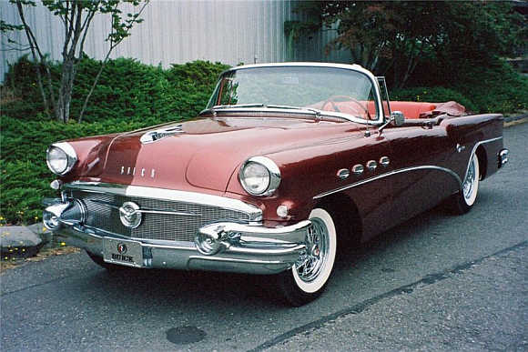 1956 Buick Super 56-C Convertible went for $220,000.