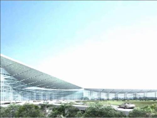 Netaji Subhash Chandra Bose International Airport's new terminal.