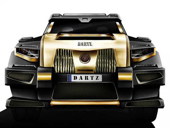 SUV that has ostrich leather, diamonds and costs $1m