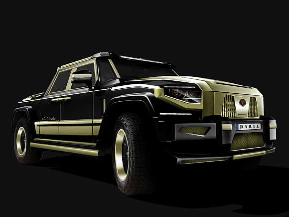 SUV that has ostrich leather, diamonds and costs $1m