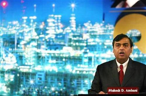 Reliance Industries Ltd chairman Mukesh Ambani.