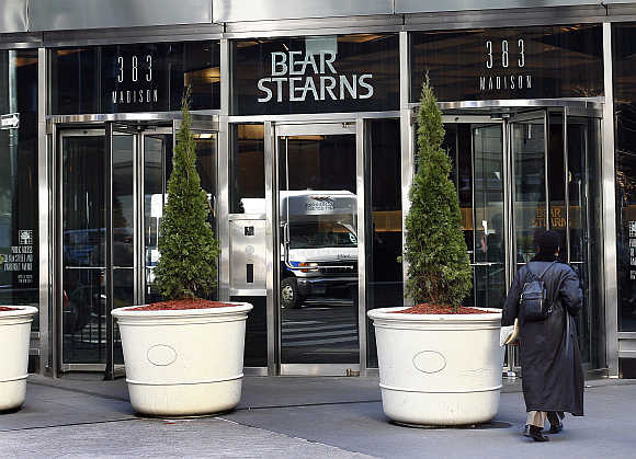 Bear Stearns headquarters in New York.