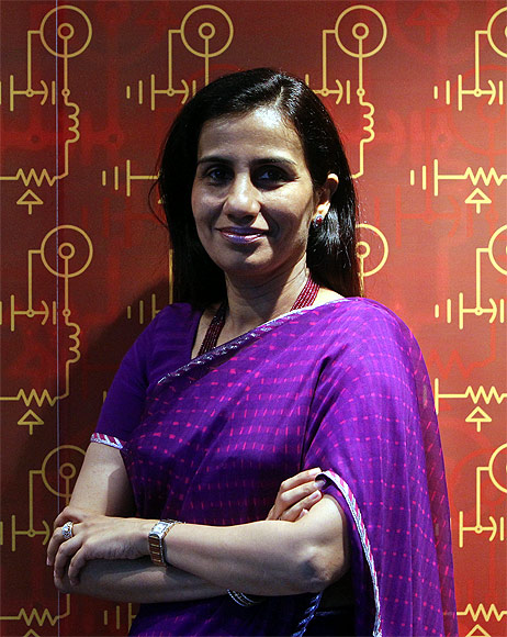  ICICI Bank's Chief Executive Officer Chanda Kochhar.