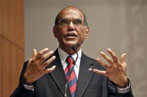 RBI Governor D Subbarao