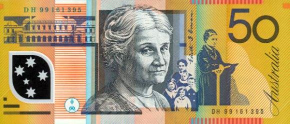 50 Australian dollars Edith Cowan.