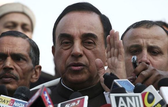 Subramanian Swamy, an opposition politician, wrote to the PM opposing Jet-Etihad deal.