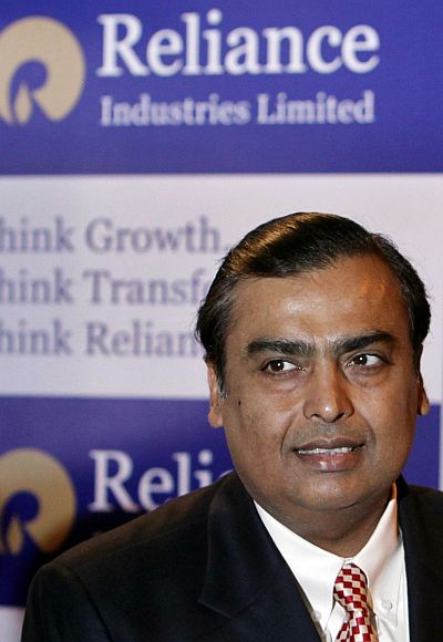 Mukesh Ambani, chairman of Indian energy major Reliance Industries.