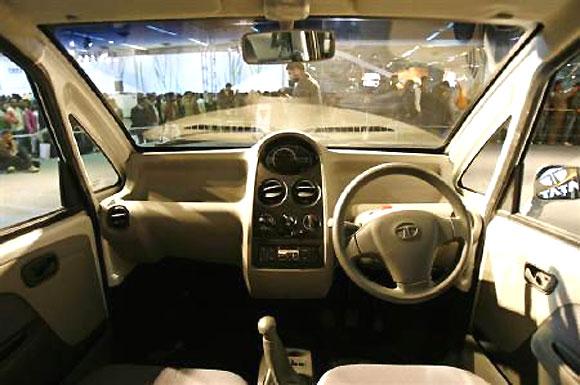 Tata Nano interior