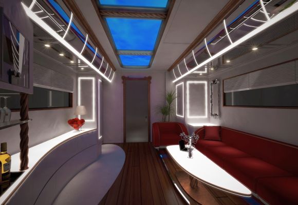 The Rs 18 crore palace on wheels