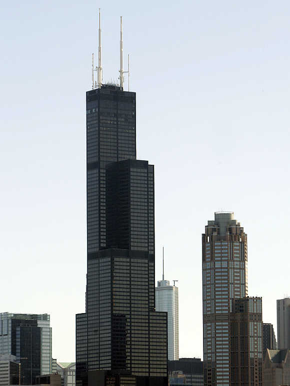 Willis Tower in Chicago, Illinois.