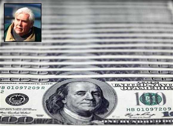 US dollar notes. Paul Devine (inset)