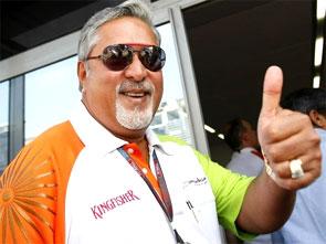 UB group chairman Vijay Mallya in happier times.