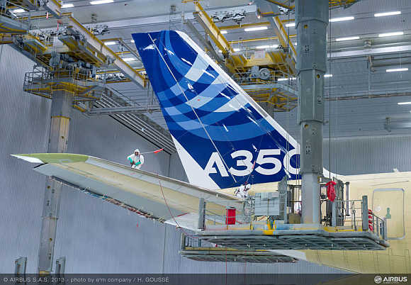 Airbus launches maiden flight of A350