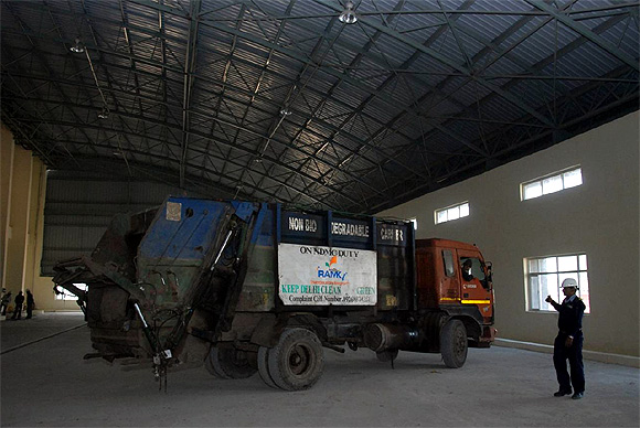 Timarpur Okhla Waste Management plant.