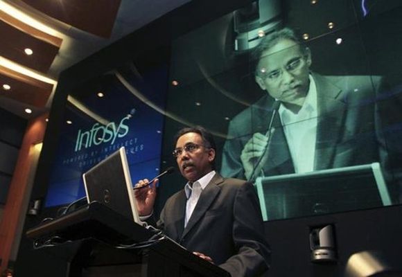 Infosys MD and CEO S.D. Shibulal.