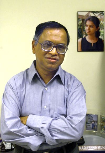Narayana Murthy, Chairman, Infosys Technologies.