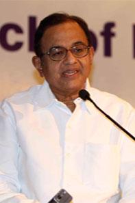 Finance Minister P Chidambaram