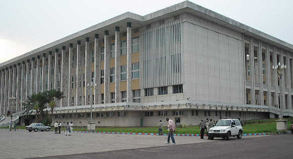 Kinshasa in Democratic Republic of Congo.
