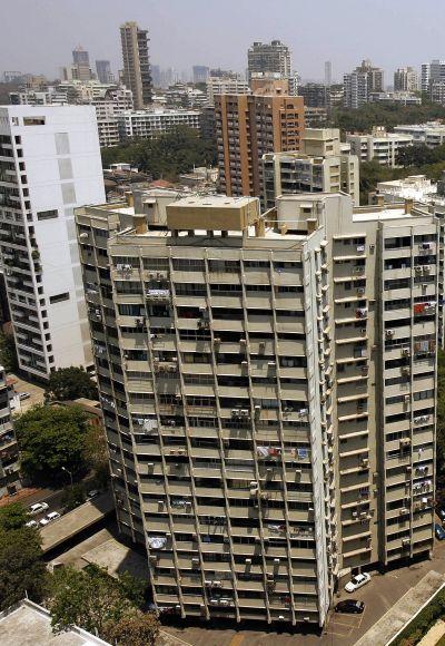 Mumbai's skyline. 