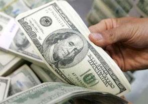 A bank employee counts one hundred dollar notes. Photograph: Choi Bu-Seok/Reuters