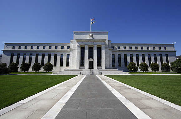 US Federal Reserve building in Washington, DC.