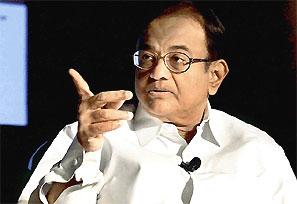 P Chidambaram. Photograph: Reuters