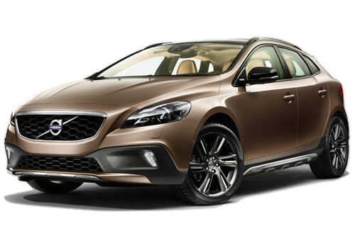 A view of V40 Cross Country luxury hatchback.