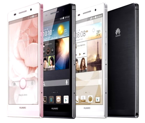 Huawei's slimmest smartphones.