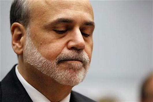 US Fed Chairman Ben Bernanke.